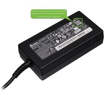 Блок живлення (зарядка) для ноутбука Acer Delta ADP-100XB 100W (5V - 3A; 9V - 3А; 12V - 3A; 15V - 3А; 20V - 5А; USB Type-C) KP.10001.001 Оригінал від Acer, 100W, 15V; 20V; 5V; 9V; 12V, 3A; 5A, USB Type-C
