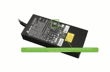 Блок живлення (зарядка) для ноутбука Acer Delta 330W (19.5V 16.9A 5.5*1.7мм) ADP-330GB DB Оригінал від Acer, 330W, 19.5V, 16.9A, 5,5мм*1,7мм