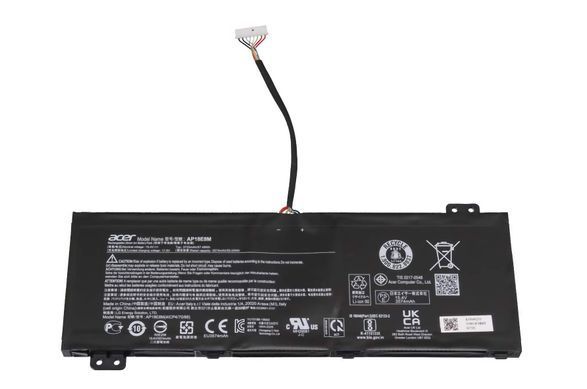 Батарея / AP18E8M / акумулятор для ноутбука Acer Aspire A715-74, Nitro 5 AN515-43, AN515-54, AN517-41, AN515-45, AN515-55, AN515-56, AN515-57 3574mAh (KT.0040G.013) Оригінал від Acer, 3574mAh