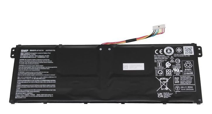 Батарея / AP18C7M / акумулятор для ноутбука Acer SF314-59, SF316-51, Vero AV14-51, AV15-52, TMP215-54 3634mAh (KT.00407.008) Оригінал від Acer, 3634mAh