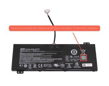 Батарея / AP21D8M / акумулятор для ноутбука Acer Aspire A715-74, Nitro 5 AN515-43, AN515-54, AN517-41, AN515-45, AN515-55, AN515-56, AN515-57 3574mAh (KT.0040G.015) Оригінал від Acer, 3574mAh