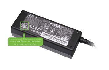 Блок питания (зарядка) для ноутбука Acer 90W (19V 4.74A 3.0*1.1мм) KP.09003.010 Оригинал
